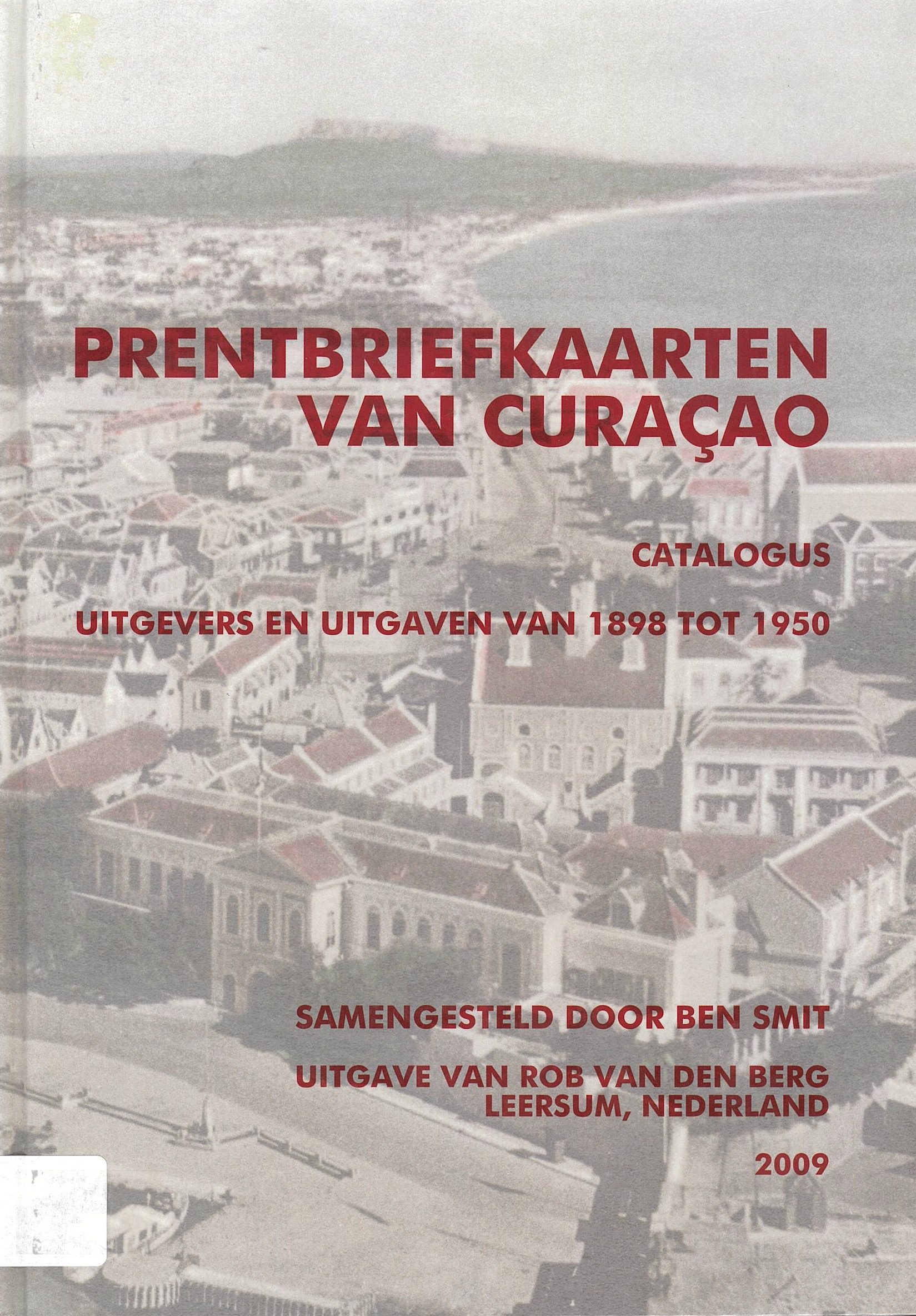 Prentbriefkaarten van curacao- kaft