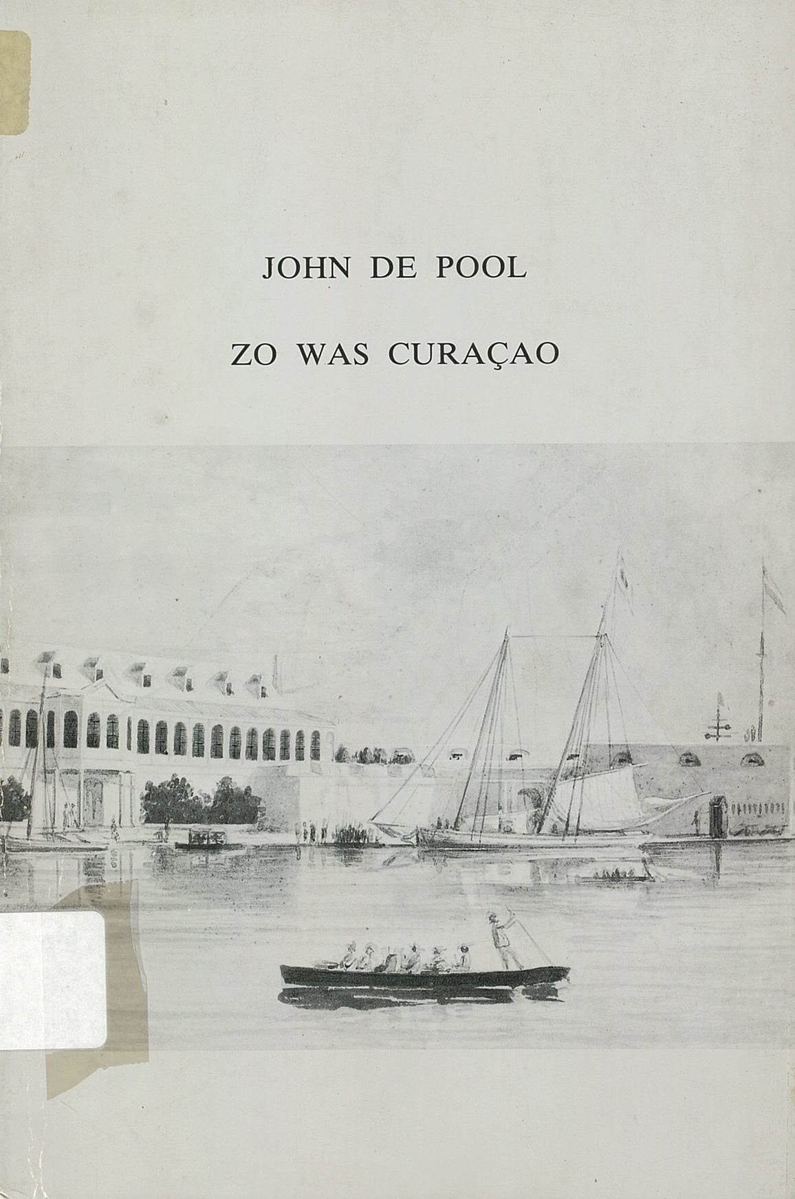 Zo was curacao – Kaft