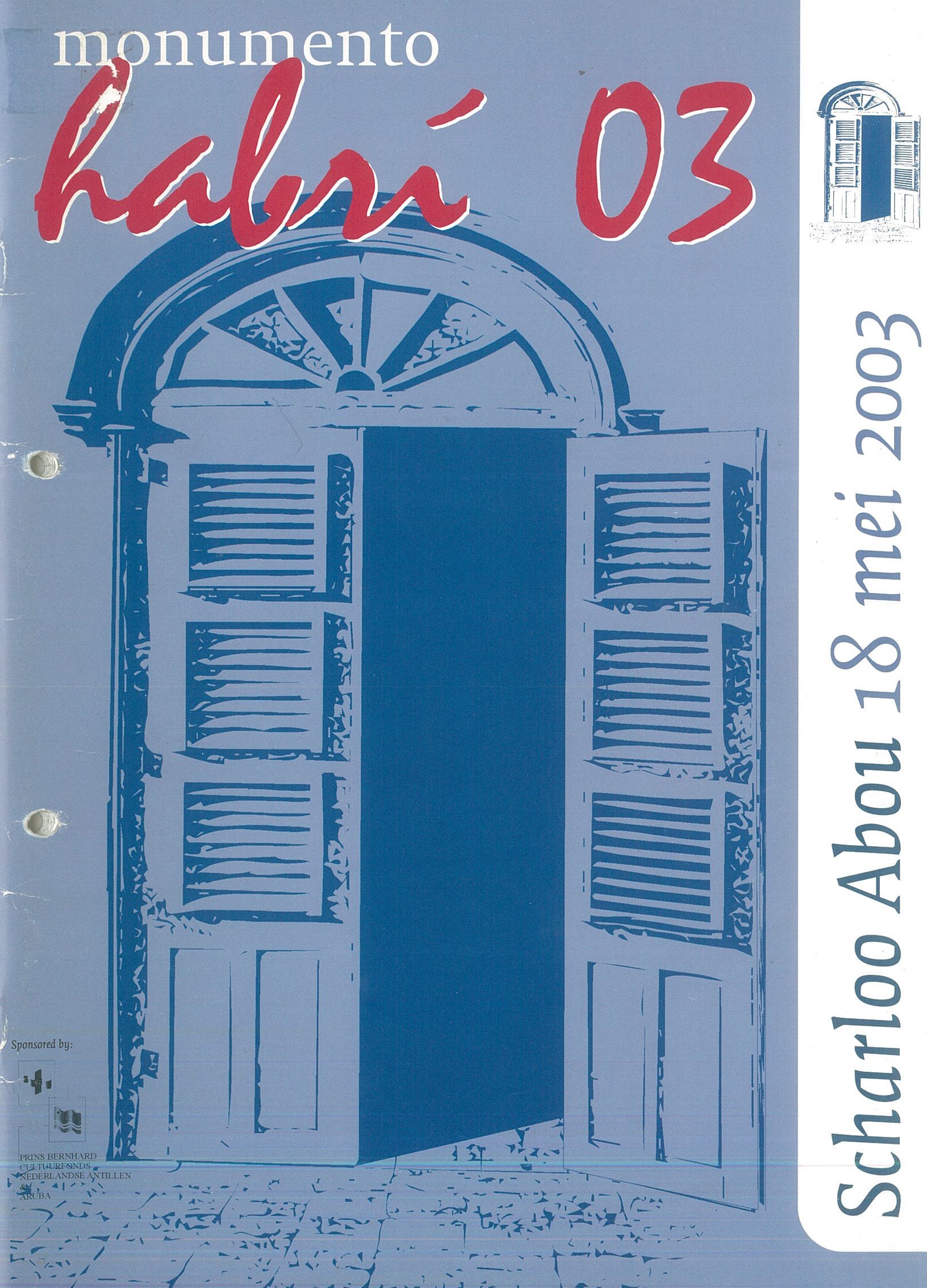 Monumento habri ’03 – Kaft