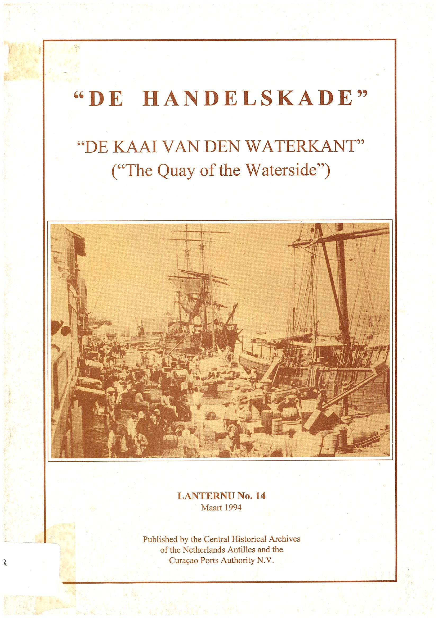 De handelskade- Kaft