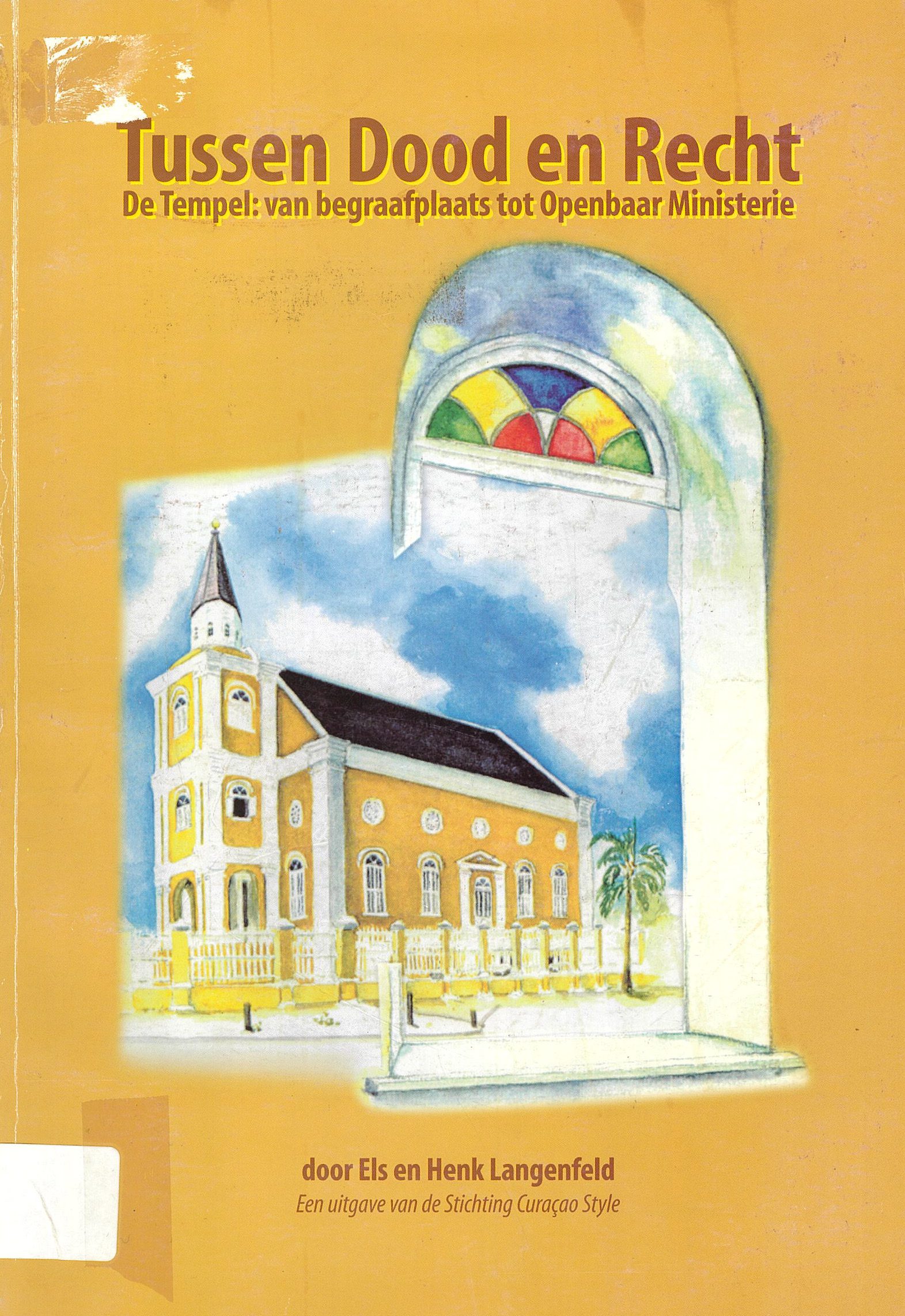 Tussen dood en recht – kaft