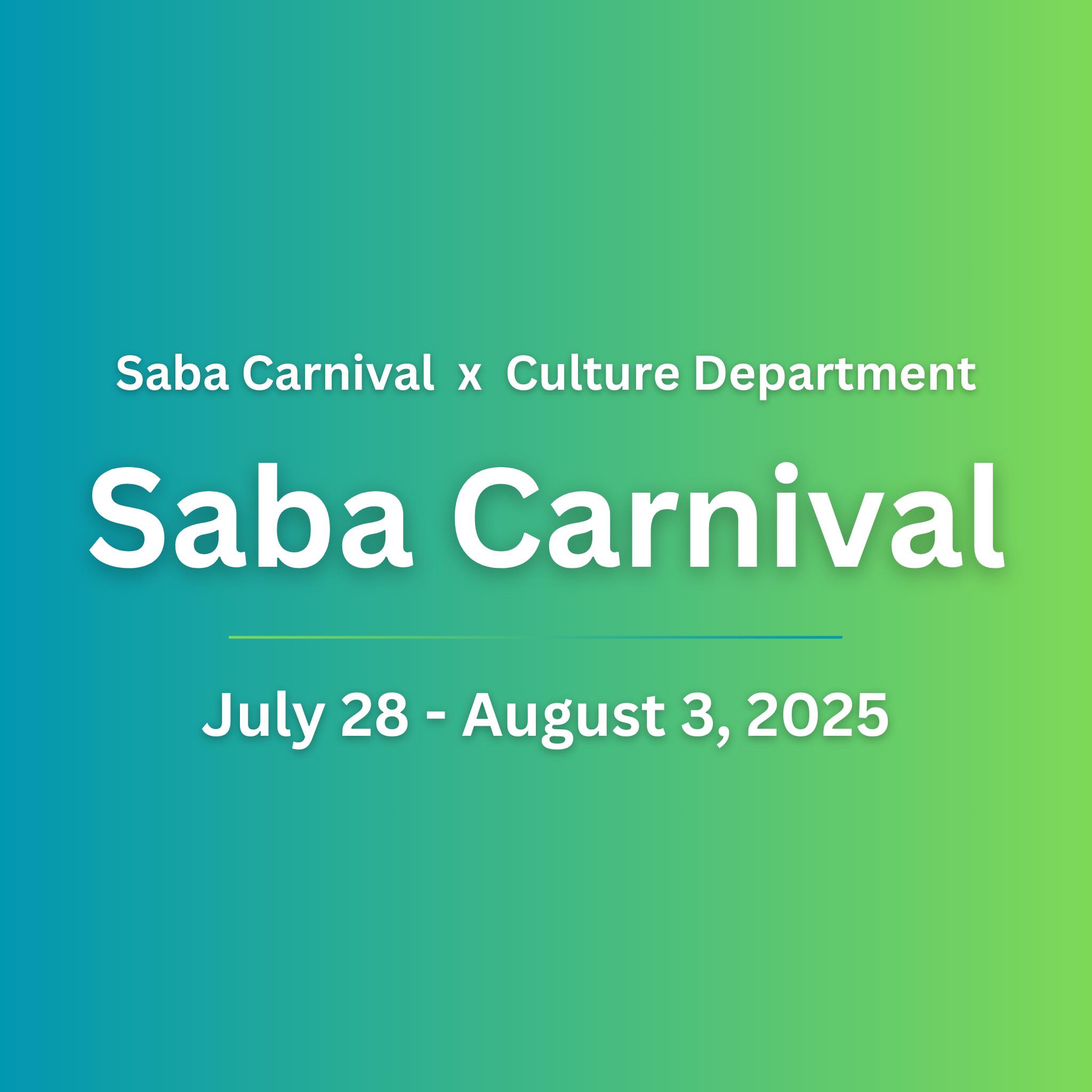 Saba Carnival