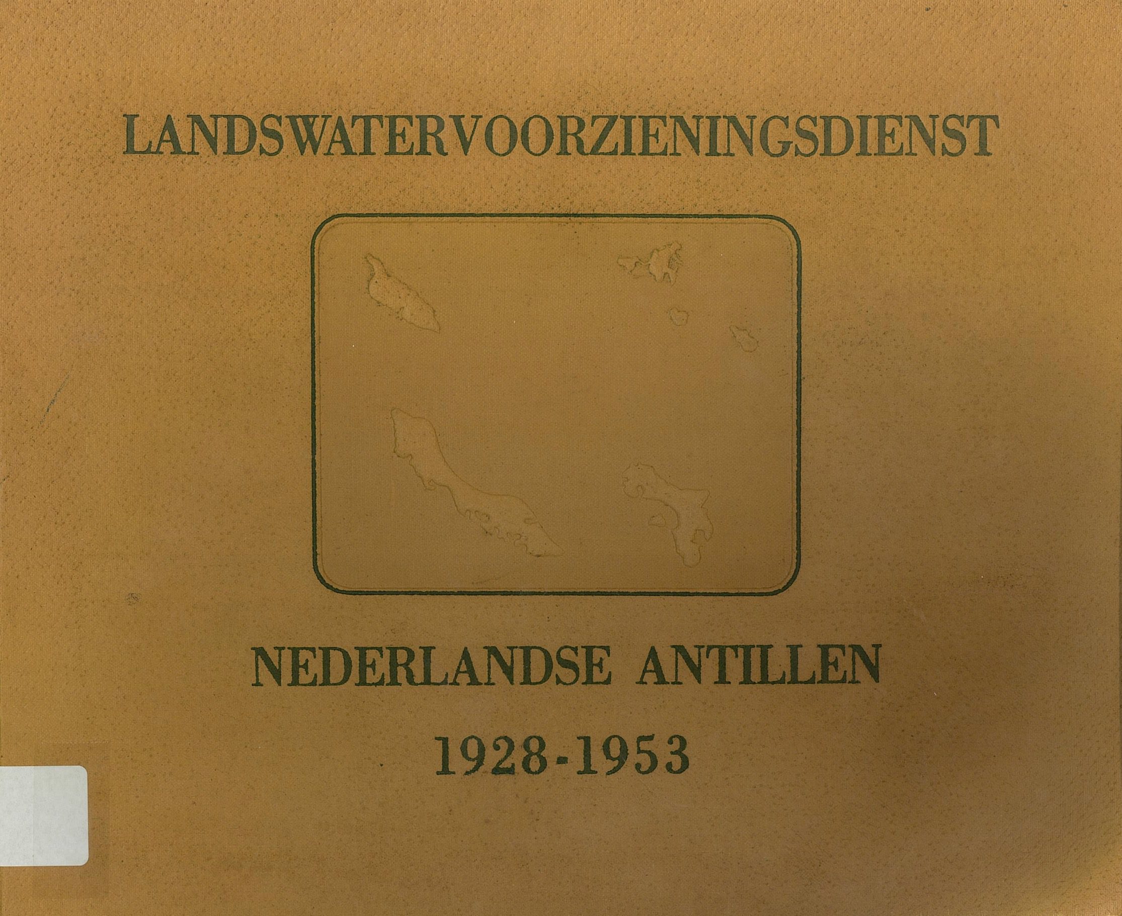 Landswatervoorziengsdients- Kaft