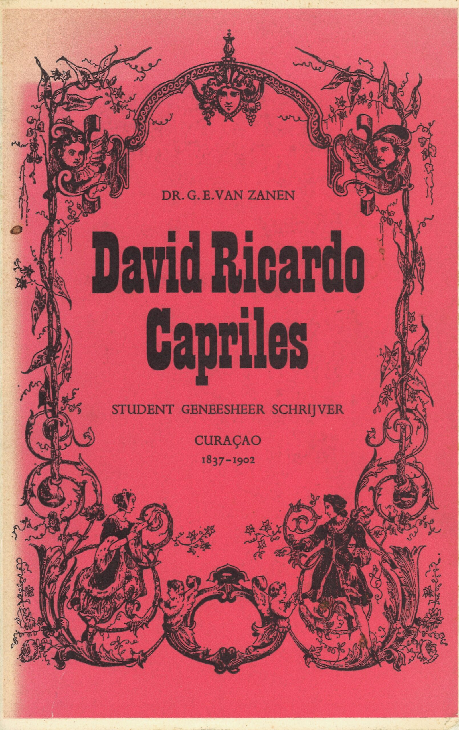 David Ricardo Capriles – Kaft